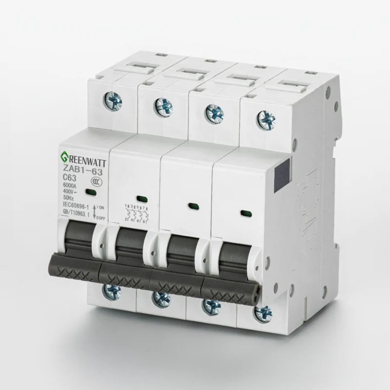 4P DC1000V 40A 6KA DC miniatuurstroomonderbreker