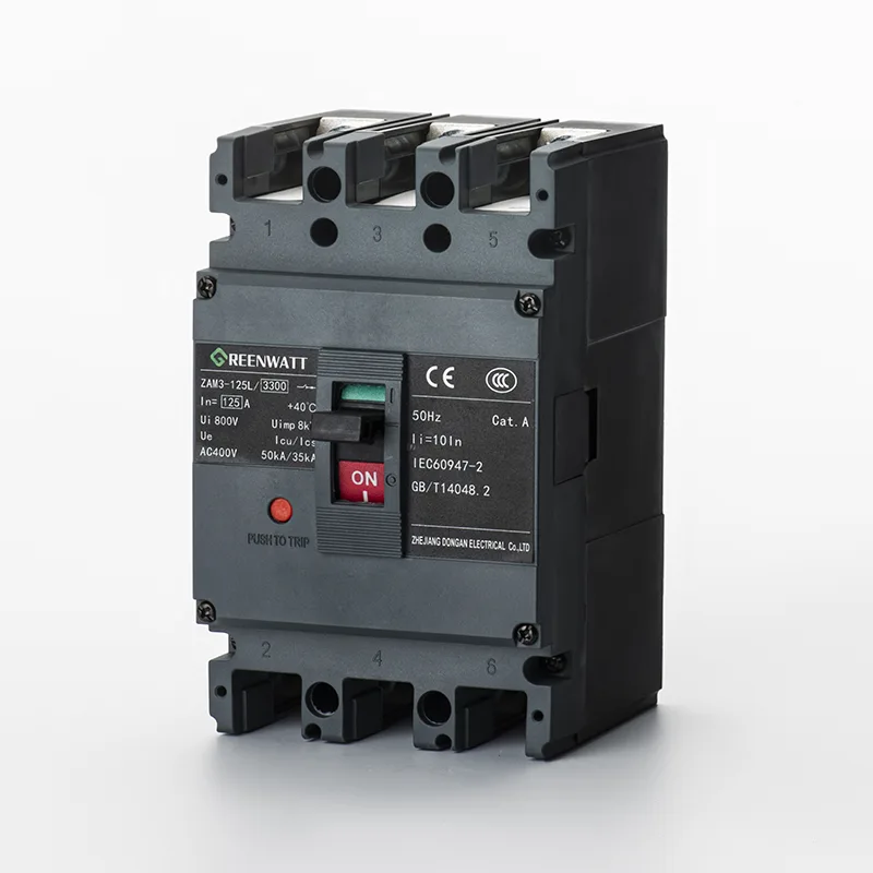 AC400V 125A stroomonderbreker met gegoten behuizing