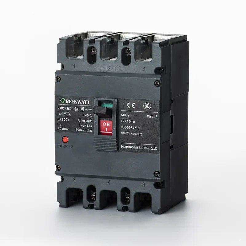 AC400V 250A stroomonderbreker met gegoten behuizing