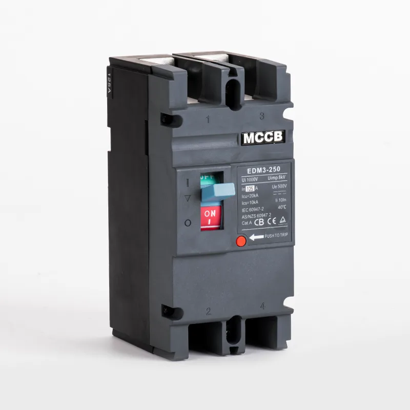 DC500V 125A stroomonderbreker met gegoten behuizing